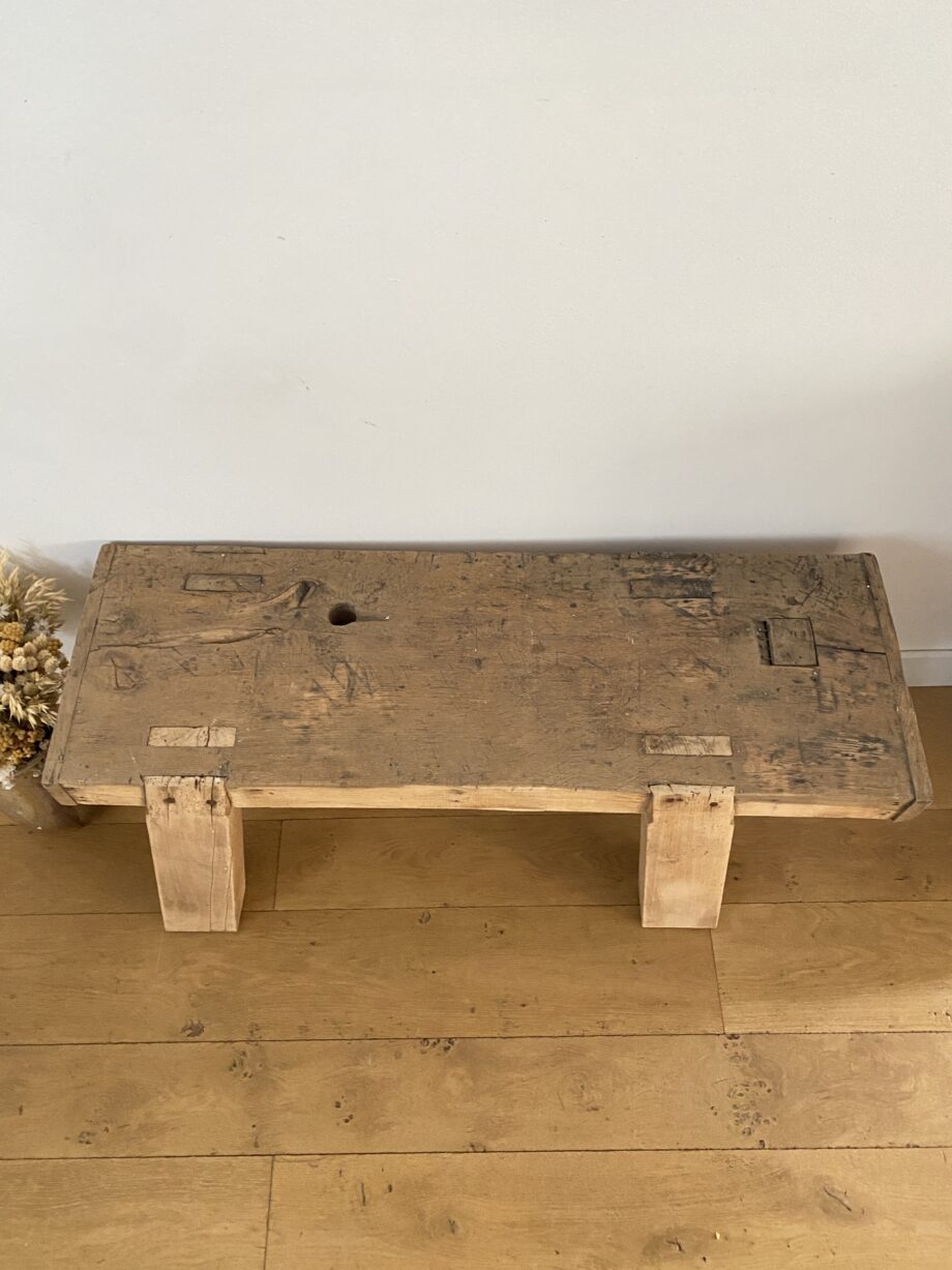 Banc brutaliste / établi