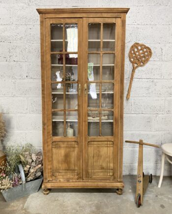 Armoire vitrine 2 portes