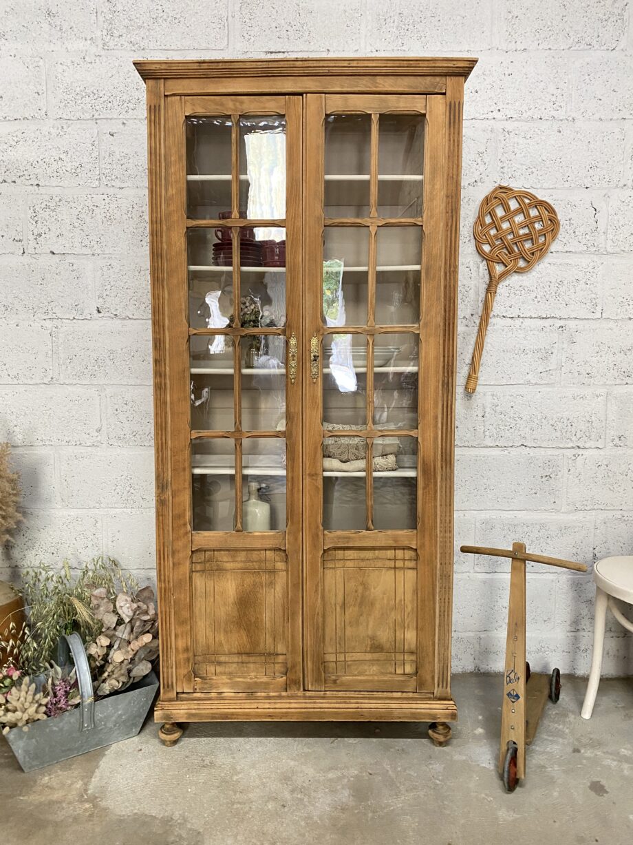 Armoire vitrine 2 portes