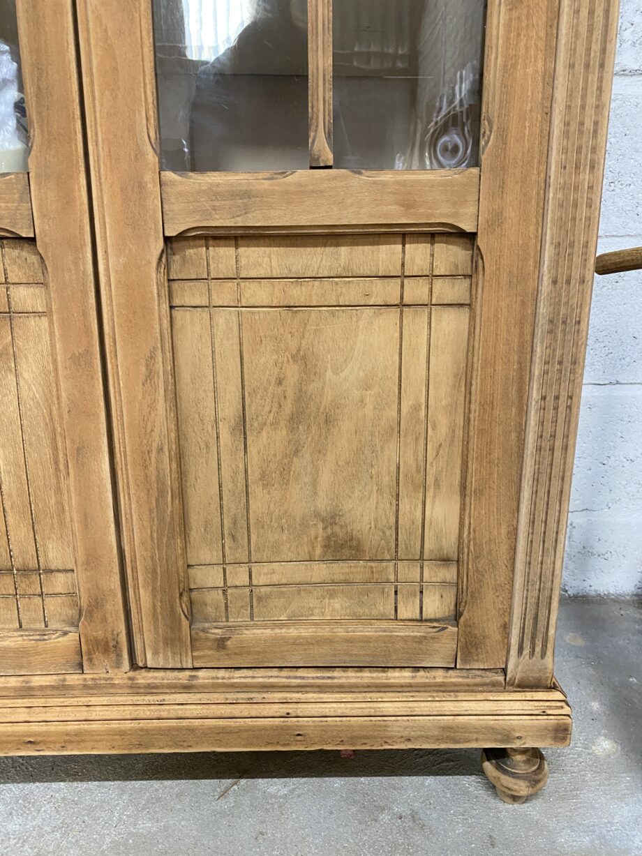 Armoire vitrine 2 portes