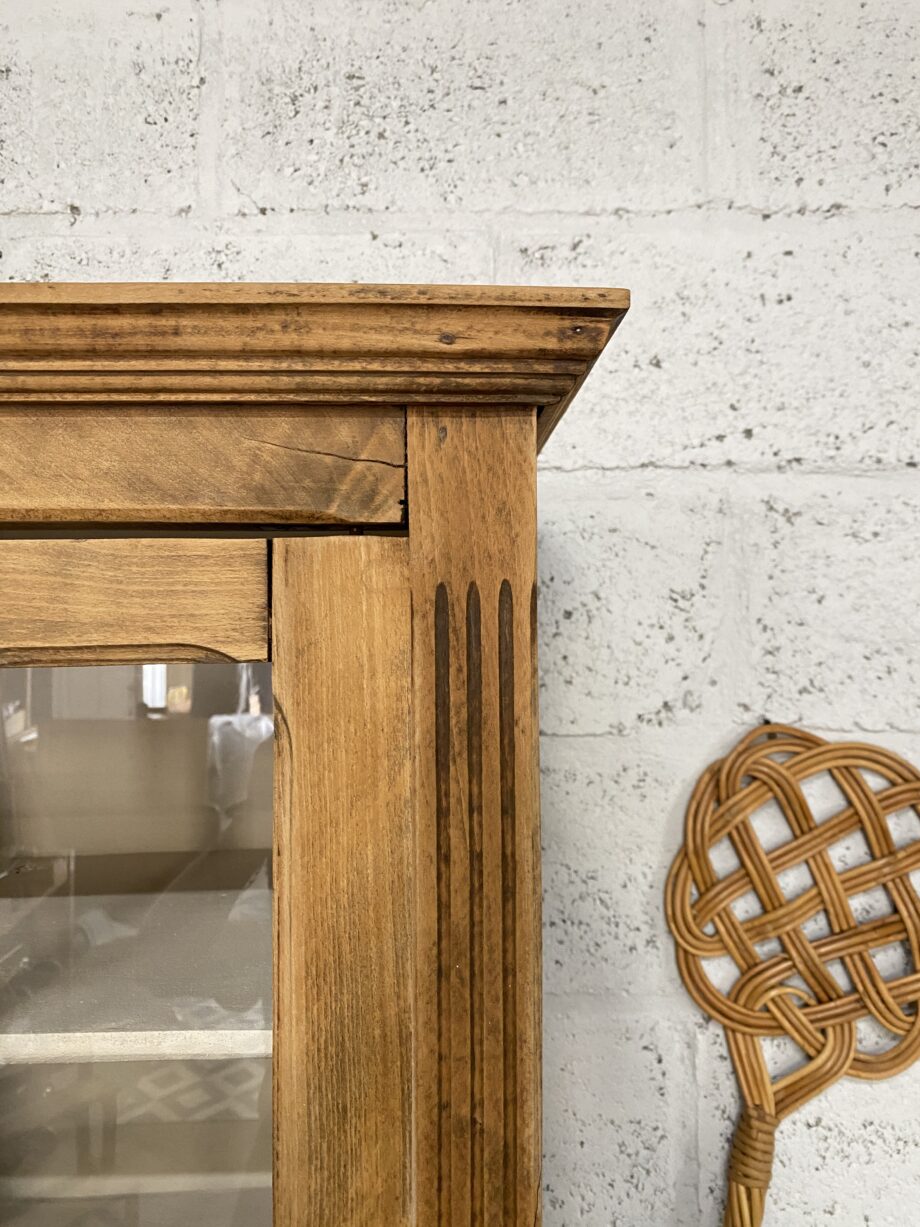 Armoire vitrine 2 portes