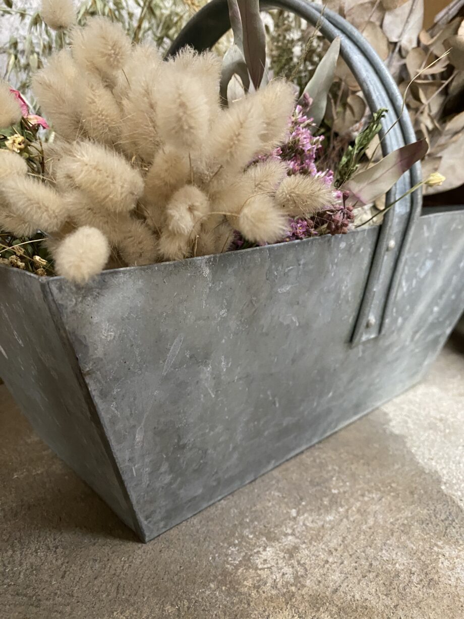 Panier en zinc