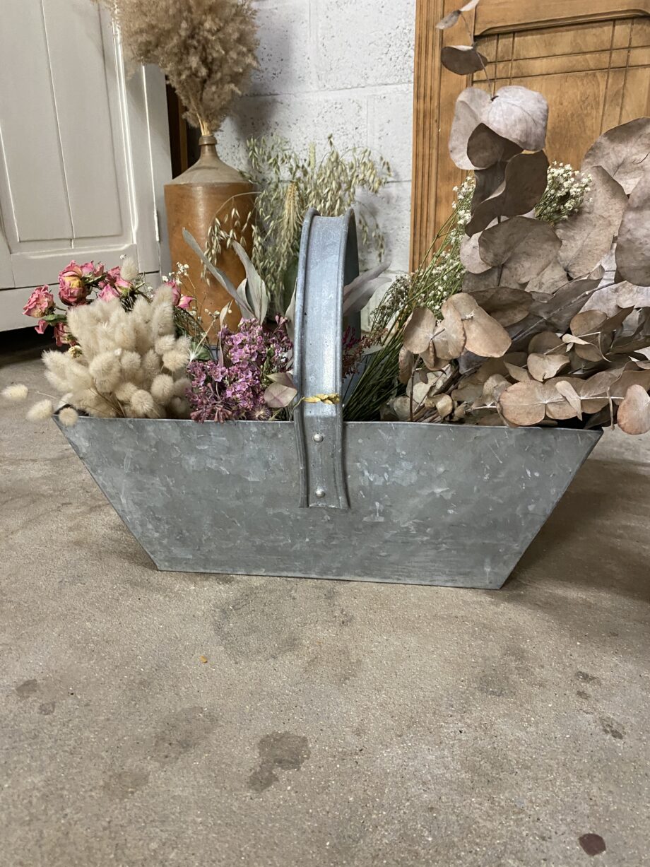 Panier en zinc