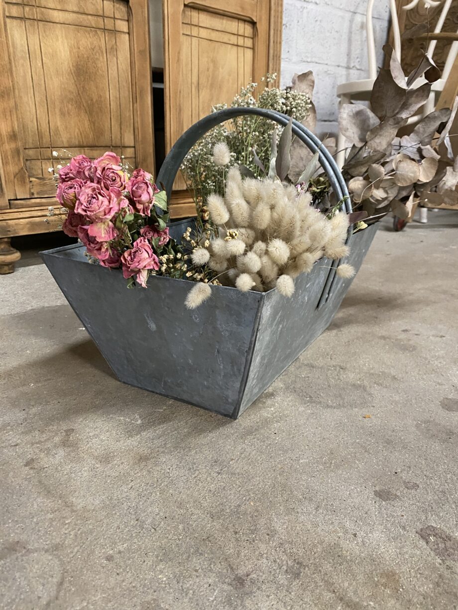 Panier en zinc