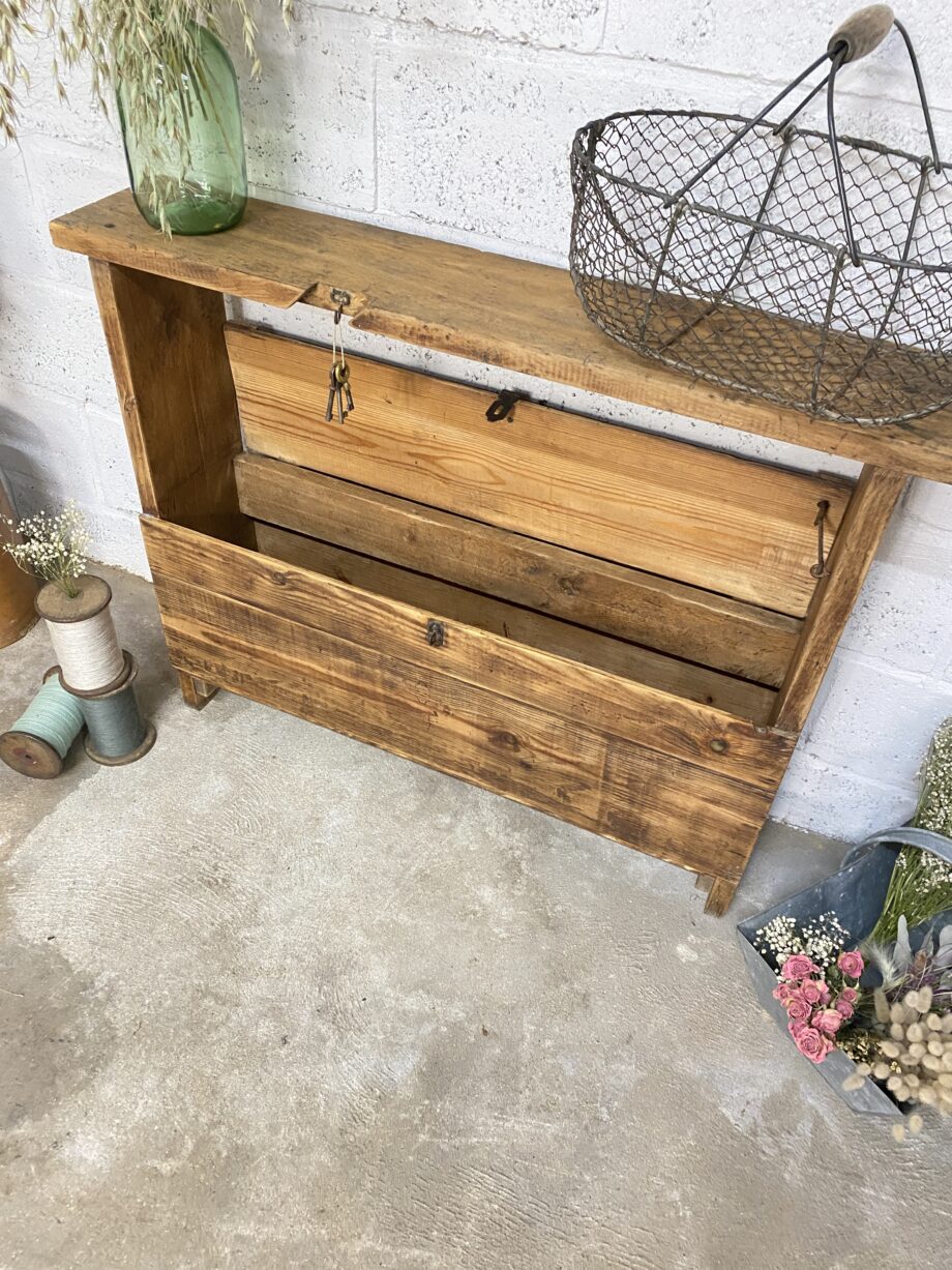 Petit établi /console