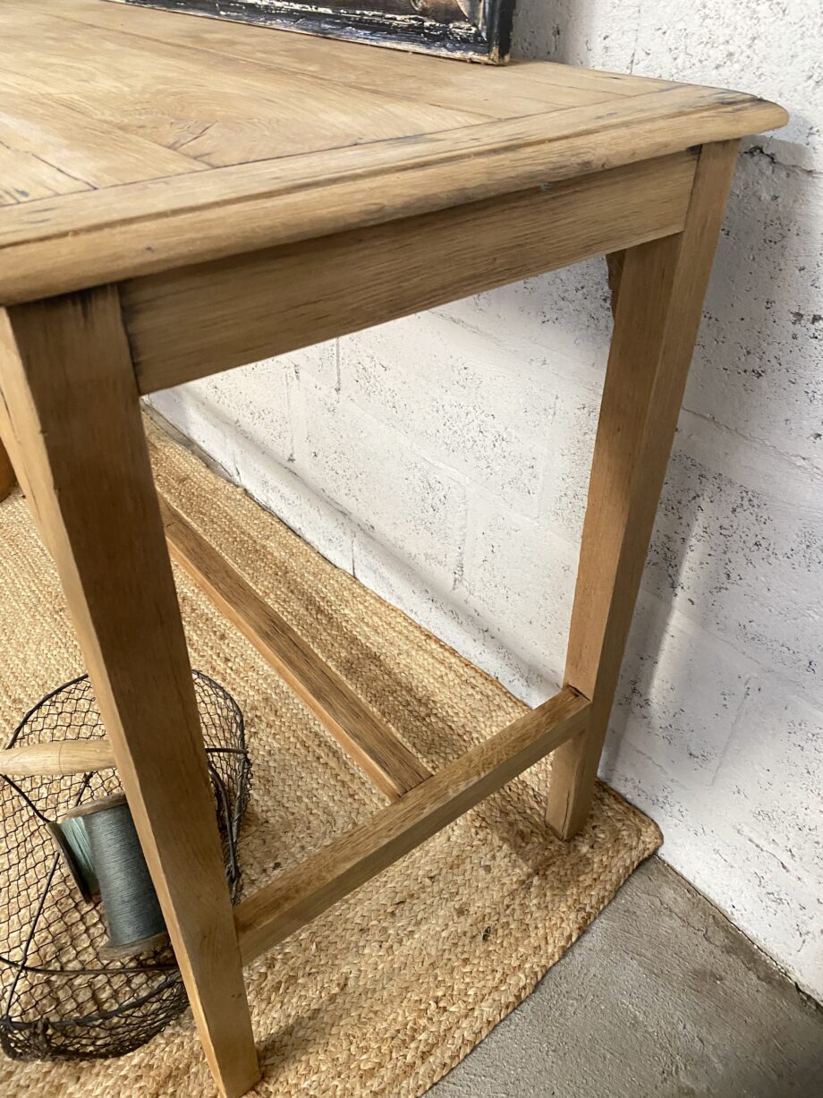 Console ancienne en bois massif