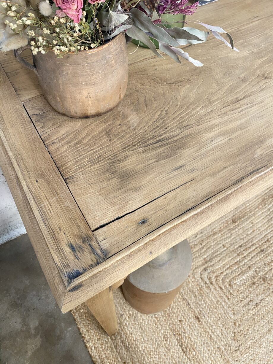 Console ancienne en bois massif