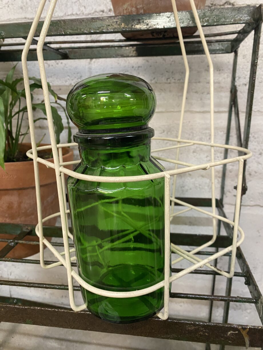 Pot en verre avec bouchon