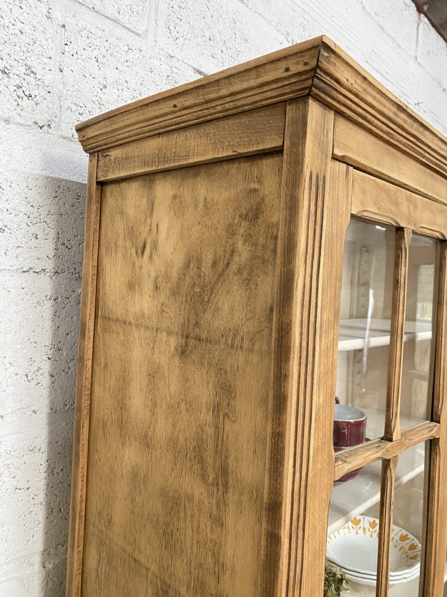 Armoire vitrine 2 portes