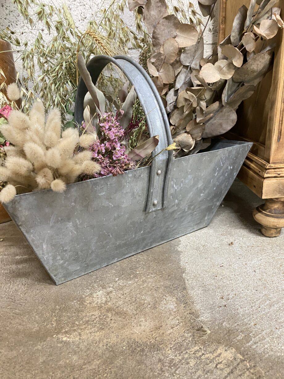 Panier en zinc