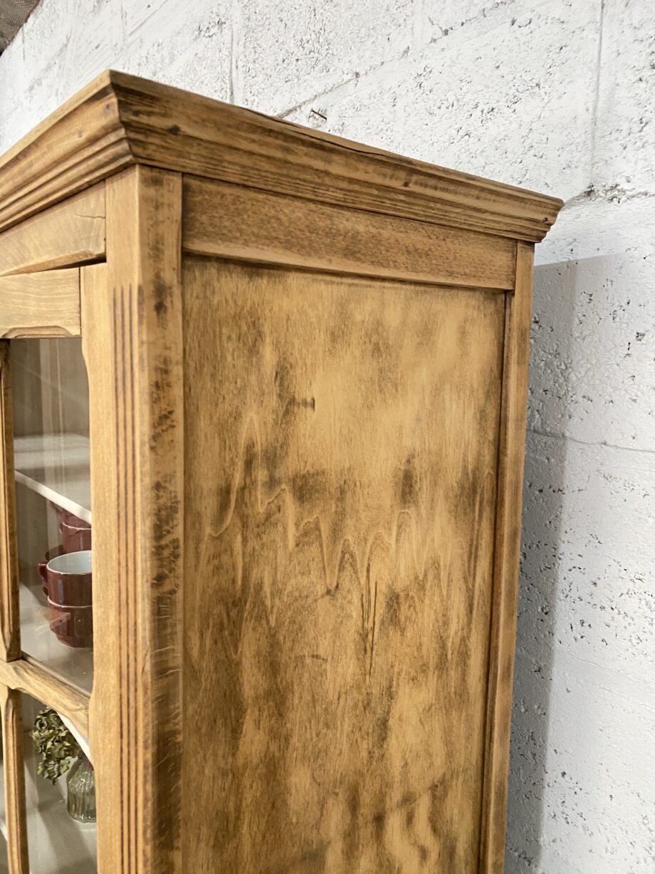 Armoire vitrine 2 portes