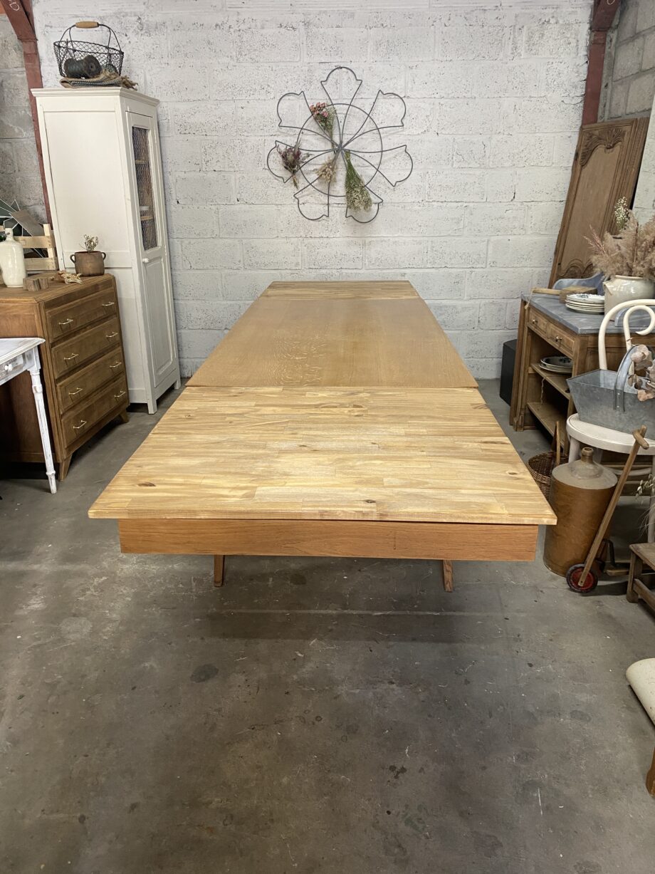 Table à manger style scandinave (à rallonges)