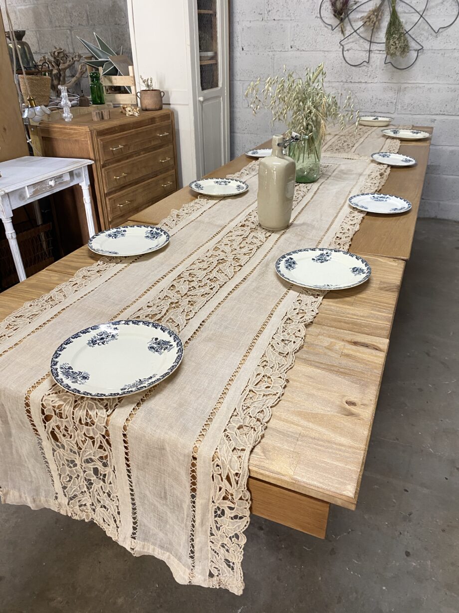 Table à manger style scandinave (à rallonges)