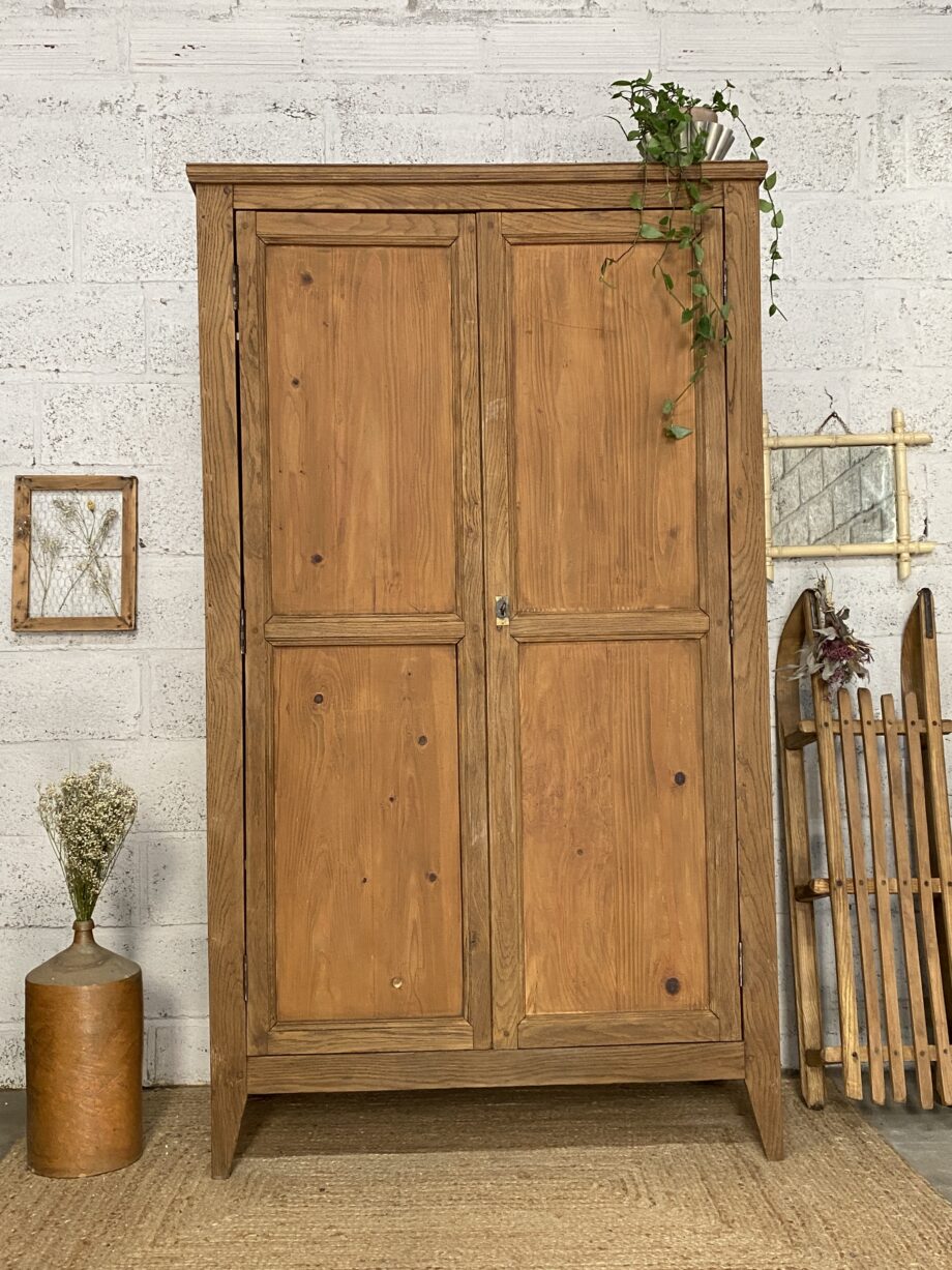 Armoire parisienne bois massif