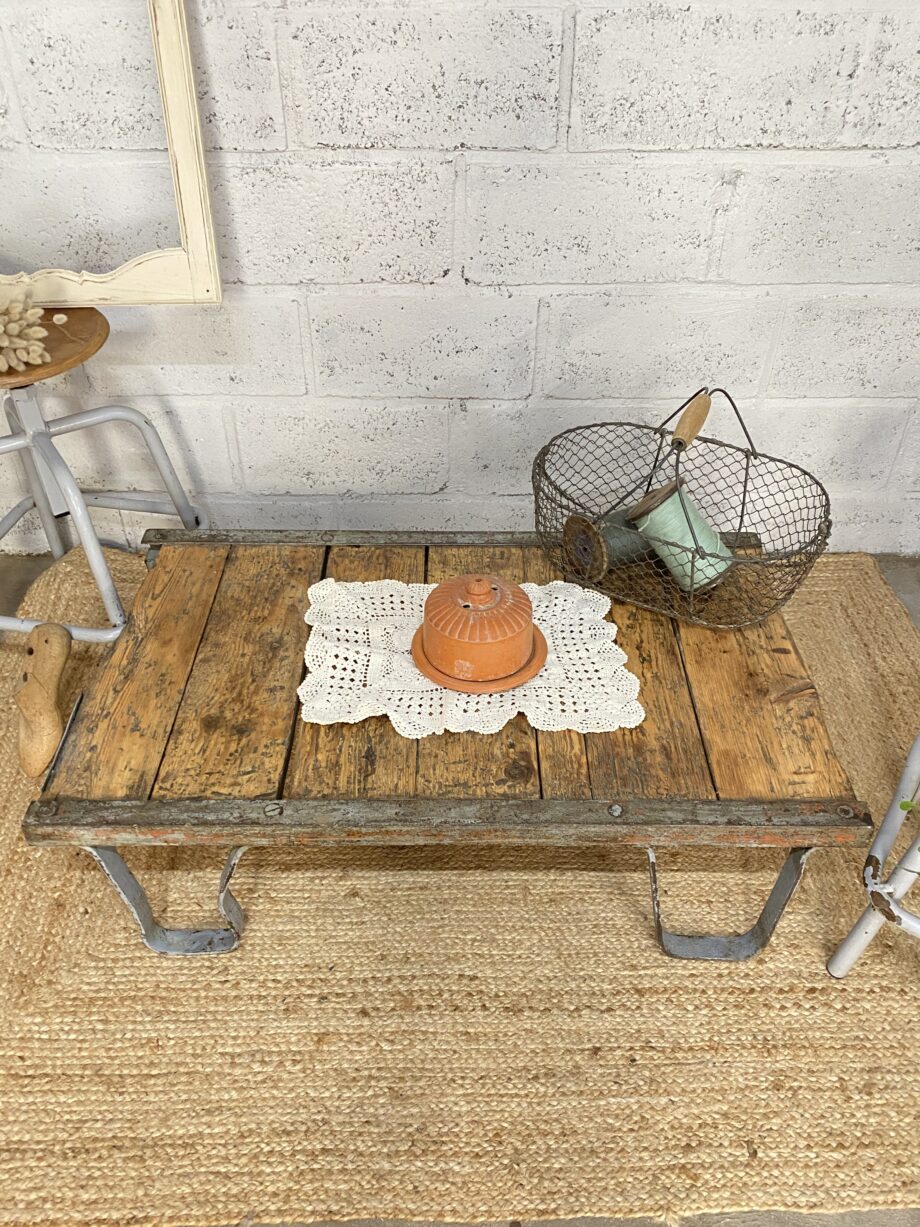 Table basse - palette SNCF