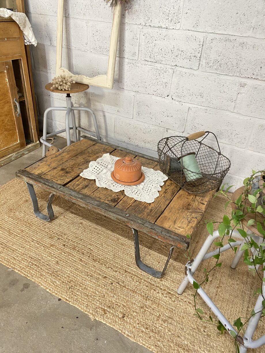 Table basse - palette SNCF