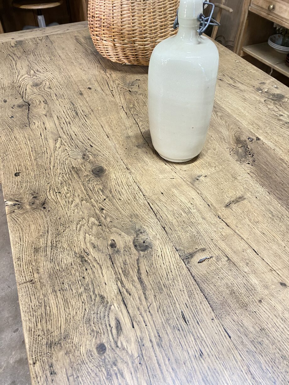 Table de ferme chêne massif