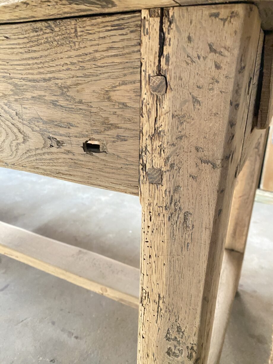 Table de ferme chêne massif