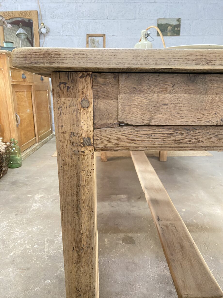 Table de ferme chêne massif