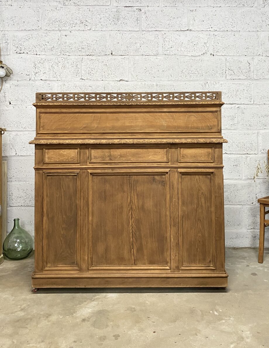 Bureau en chêne massif