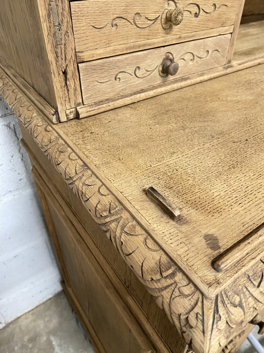 Bureau en chêne massif