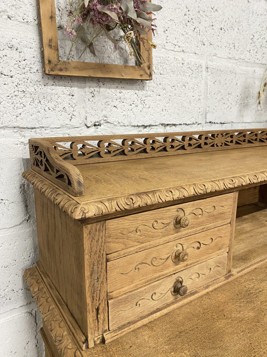 Bureau en chêne massif