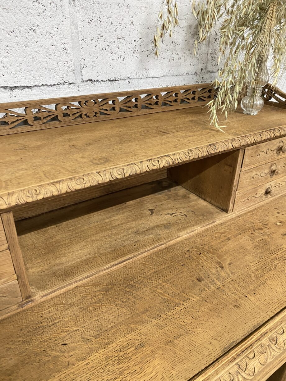 Bureau en chêne massif