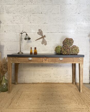 Console établi 3 tiroirs