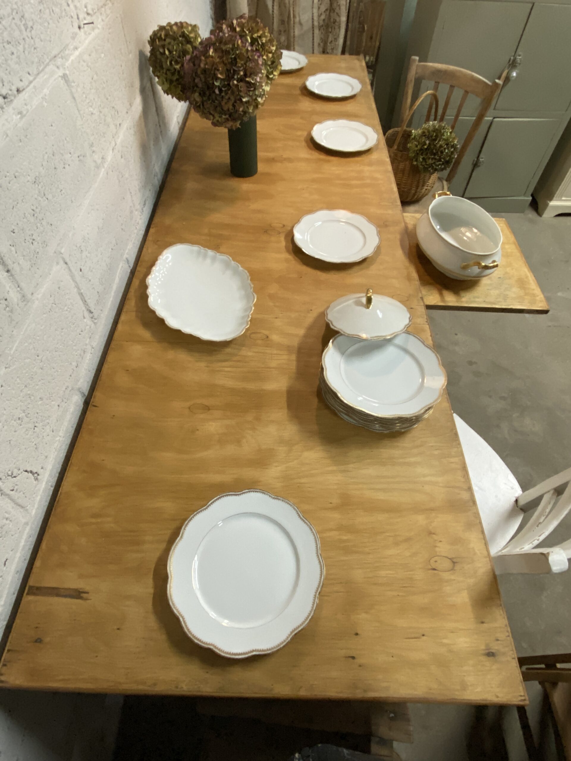 Grande table de couturière