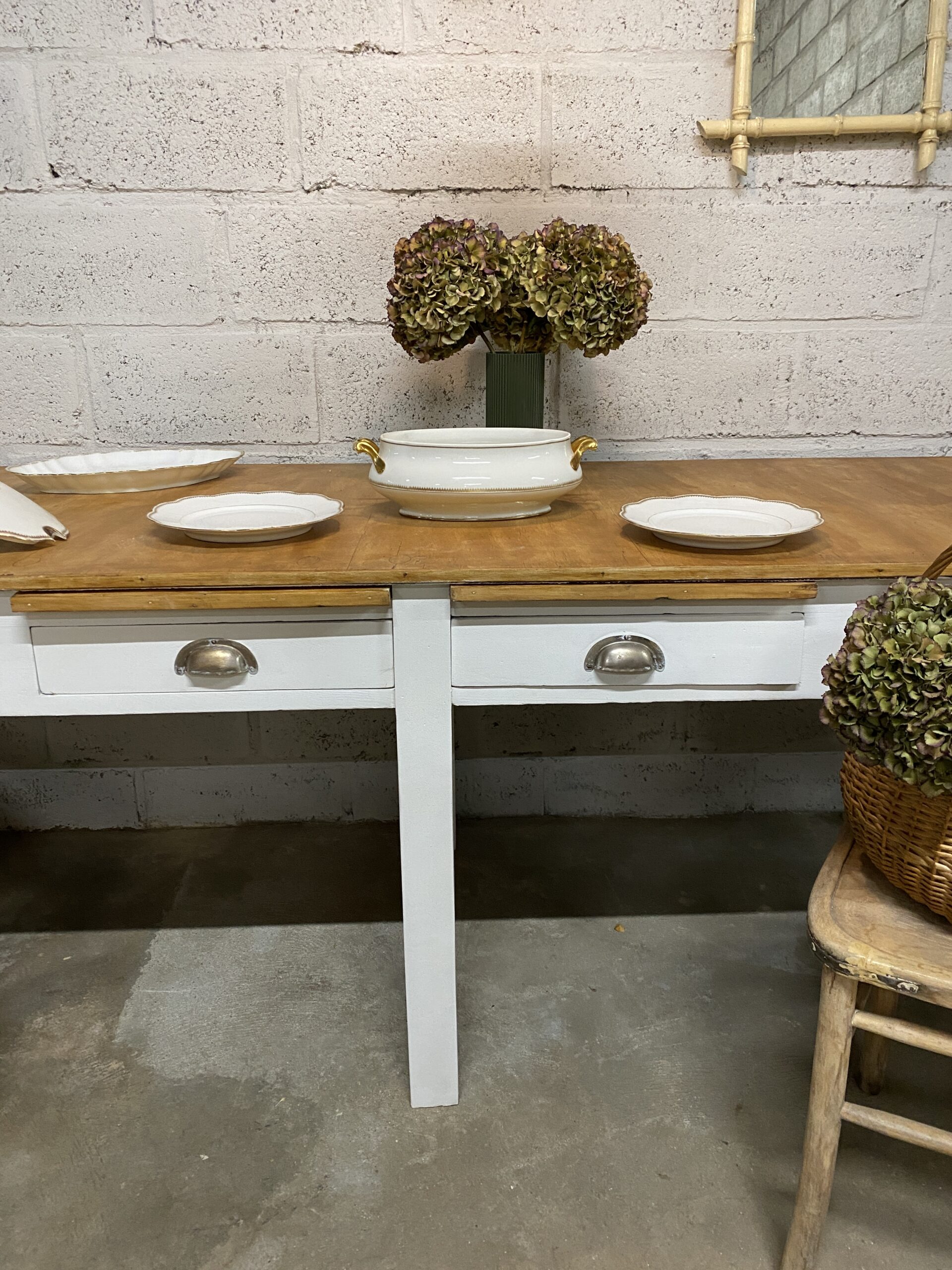 Grande table de couturière