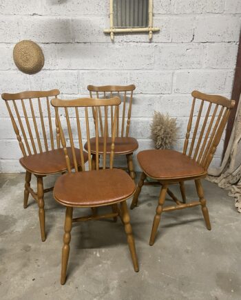 Chaises Baumann menuet - Lot de 4
