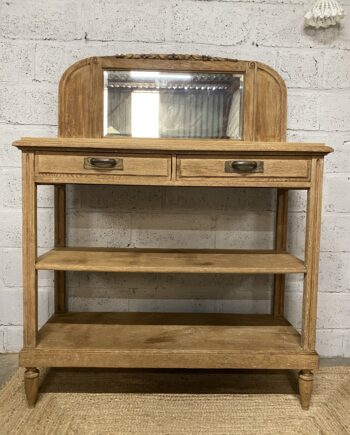 Console Art Déco avec miroir