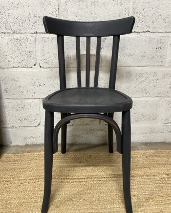 Chaise bistrot noire
