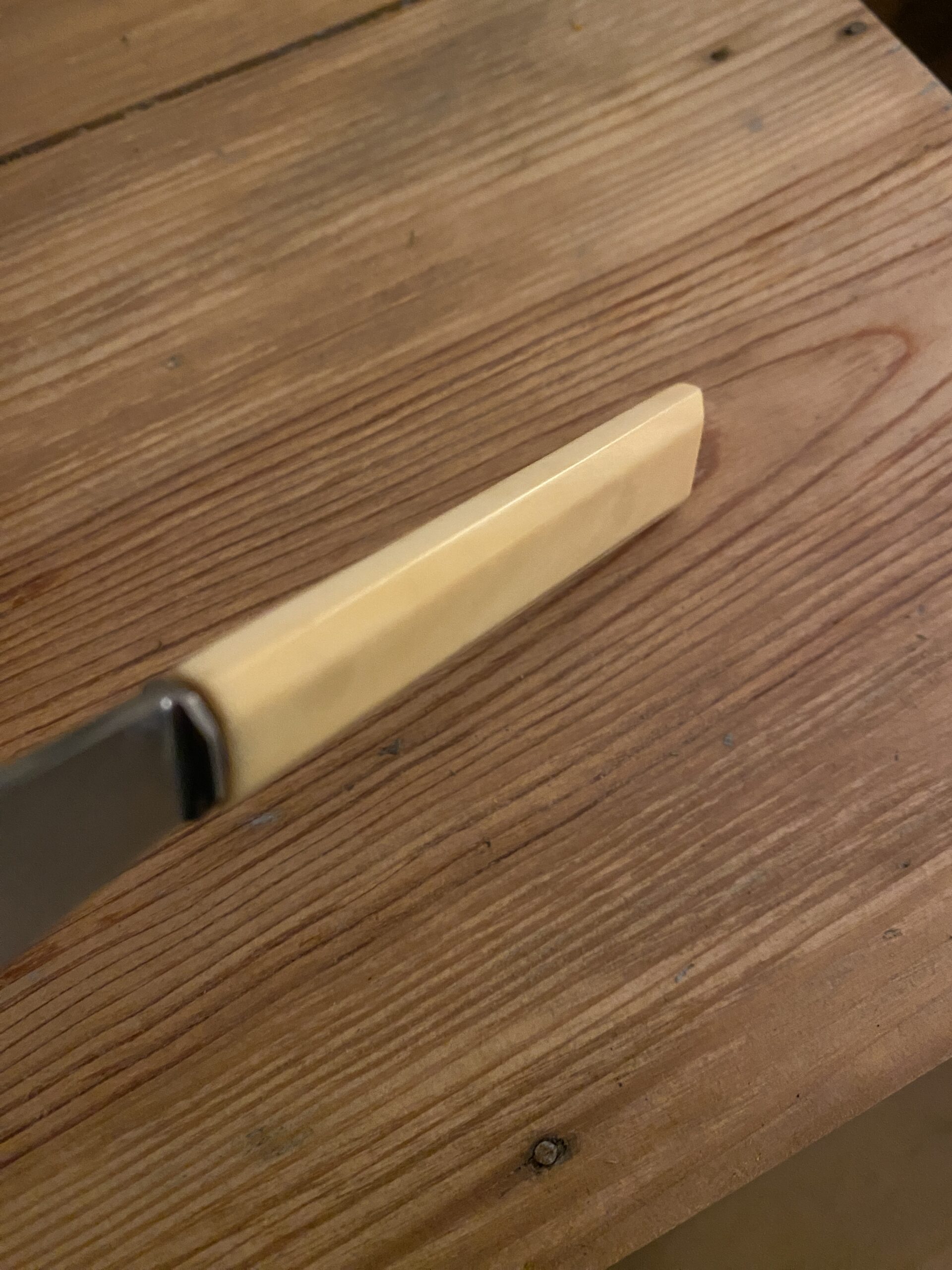 Lot de 12 couteaux anciens art déco