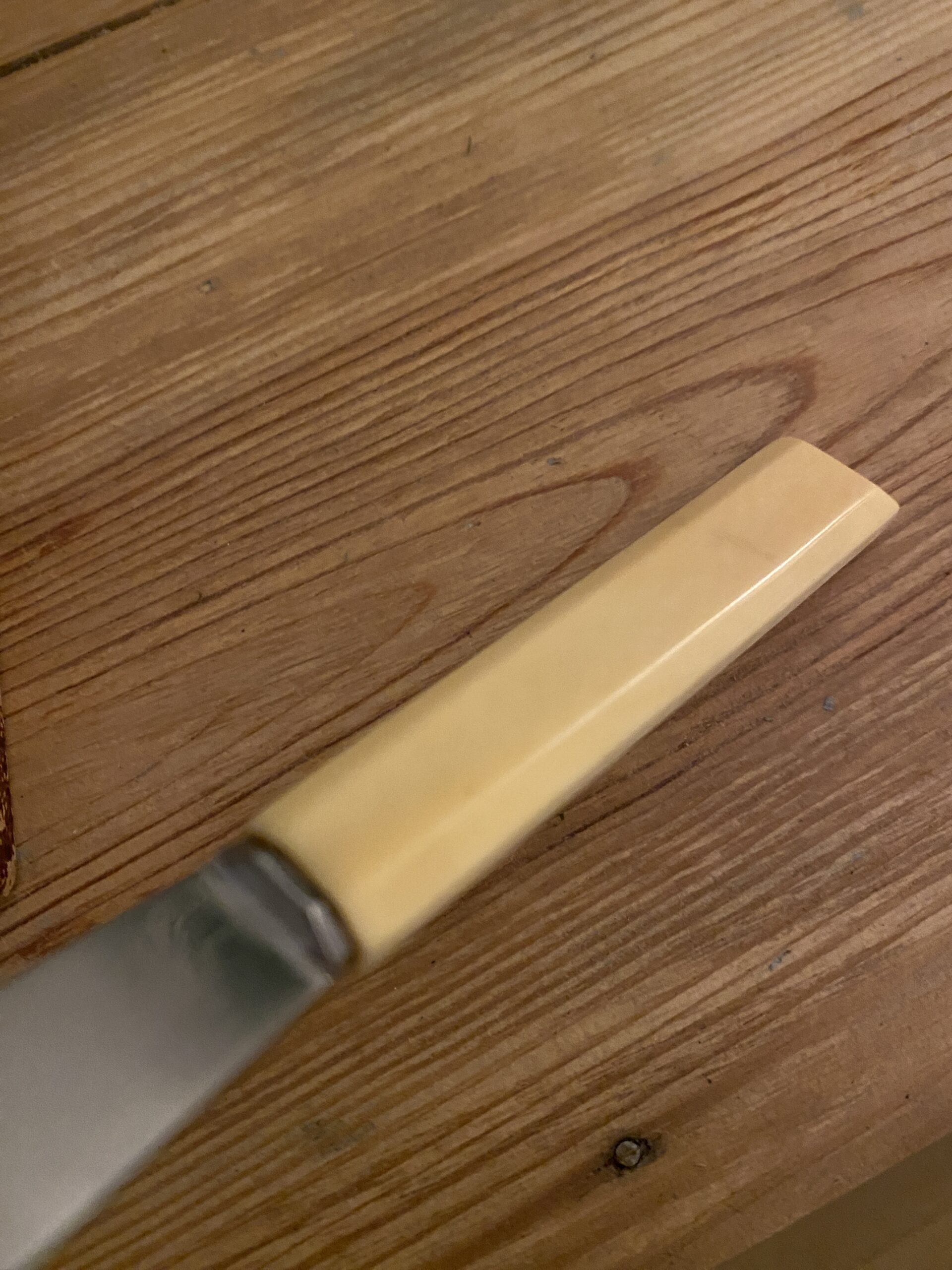 Lot de 12 couteaux anciens art déco