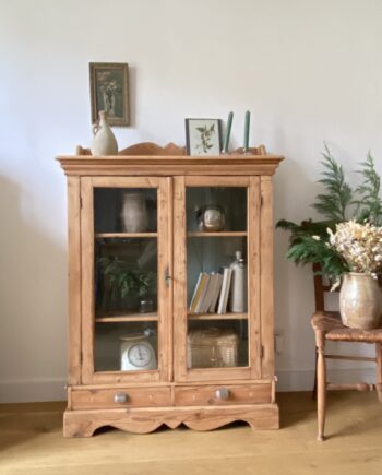 Petite bibliothèque en pin massif