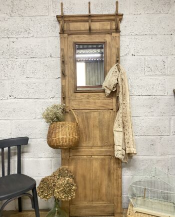 Porte manteaux mural en chêne
