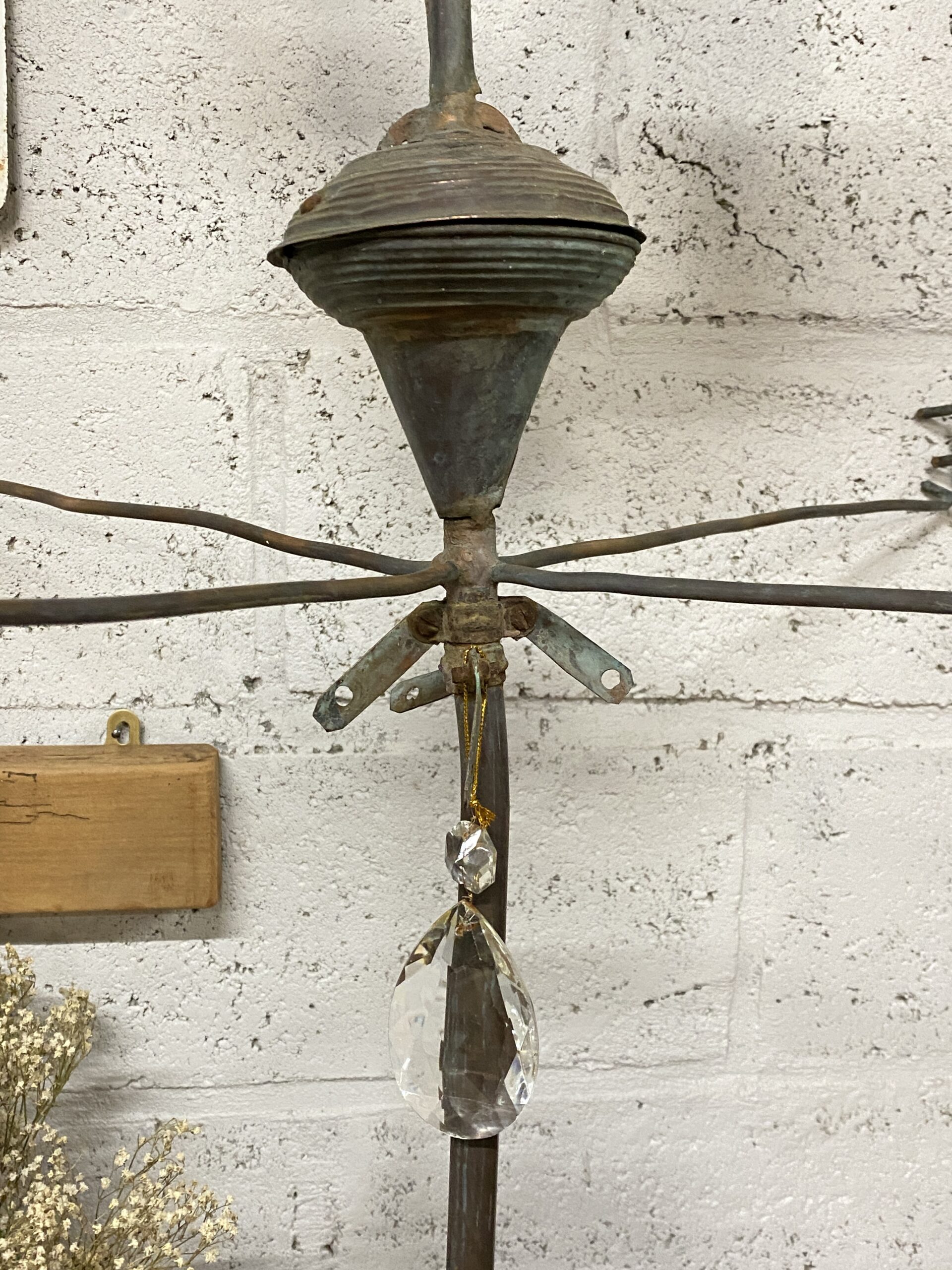 Girouette ancienne en cuivre