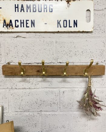 Porte-manteaux mural 4 patères