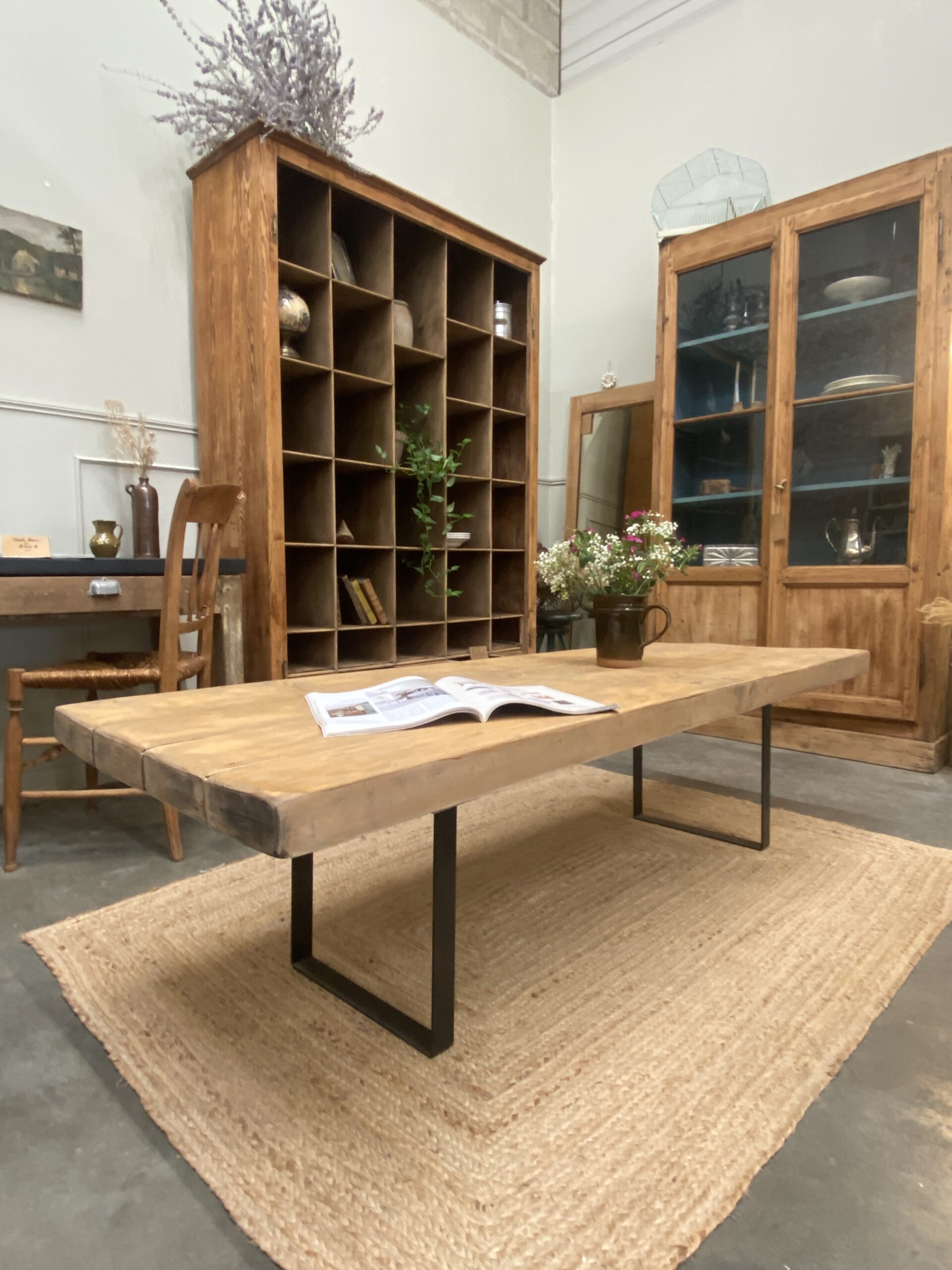 Table basse de ferme