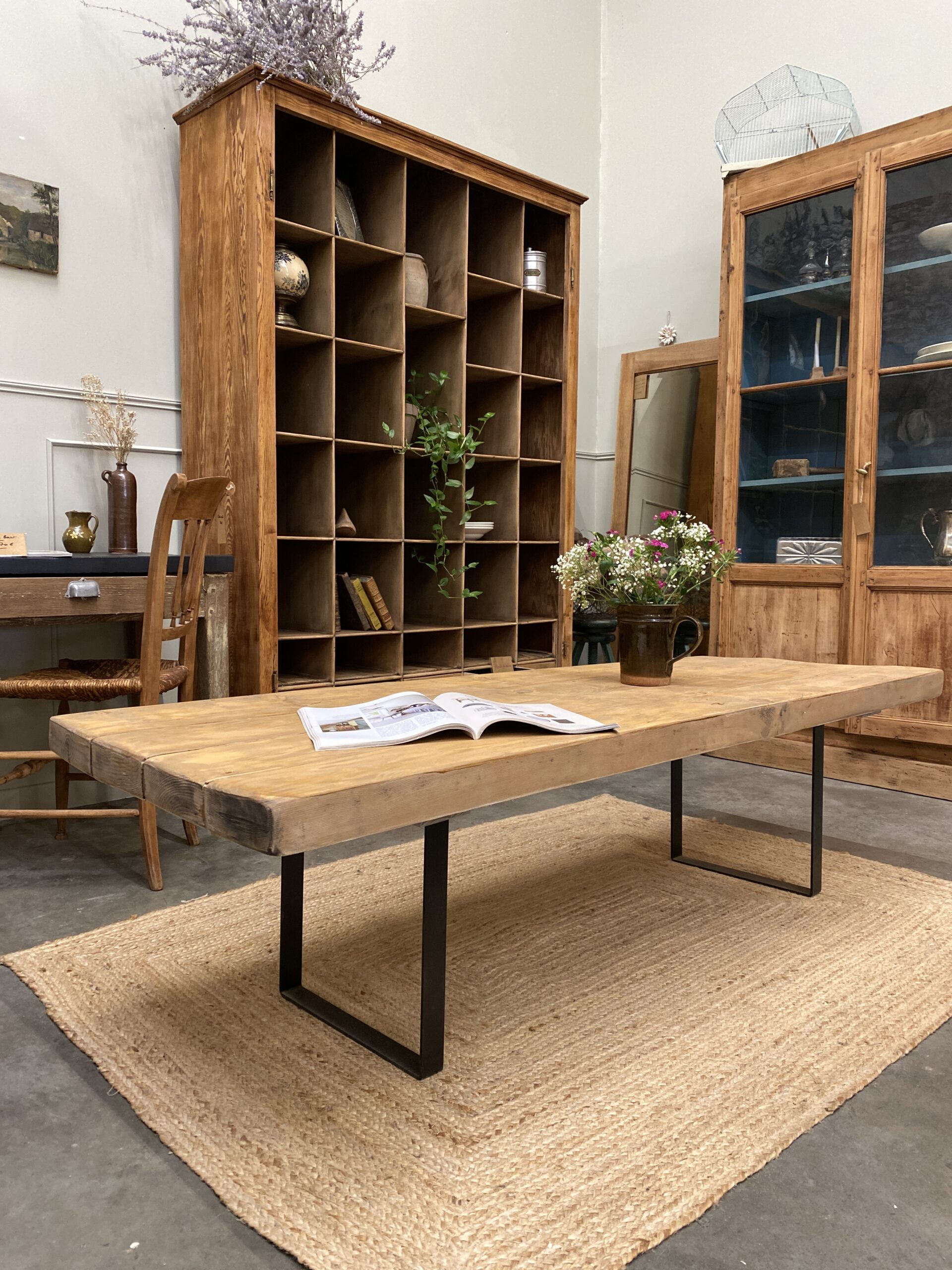 Table basse de ferme