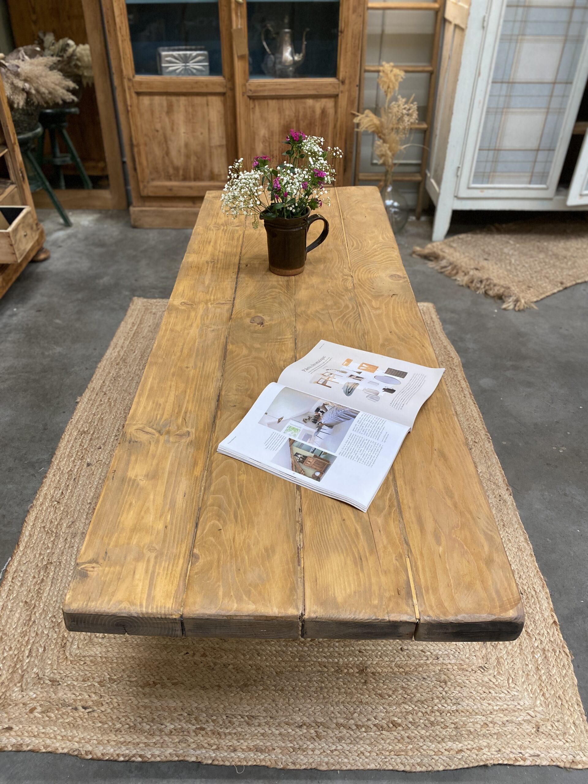 Table basse de ferme
