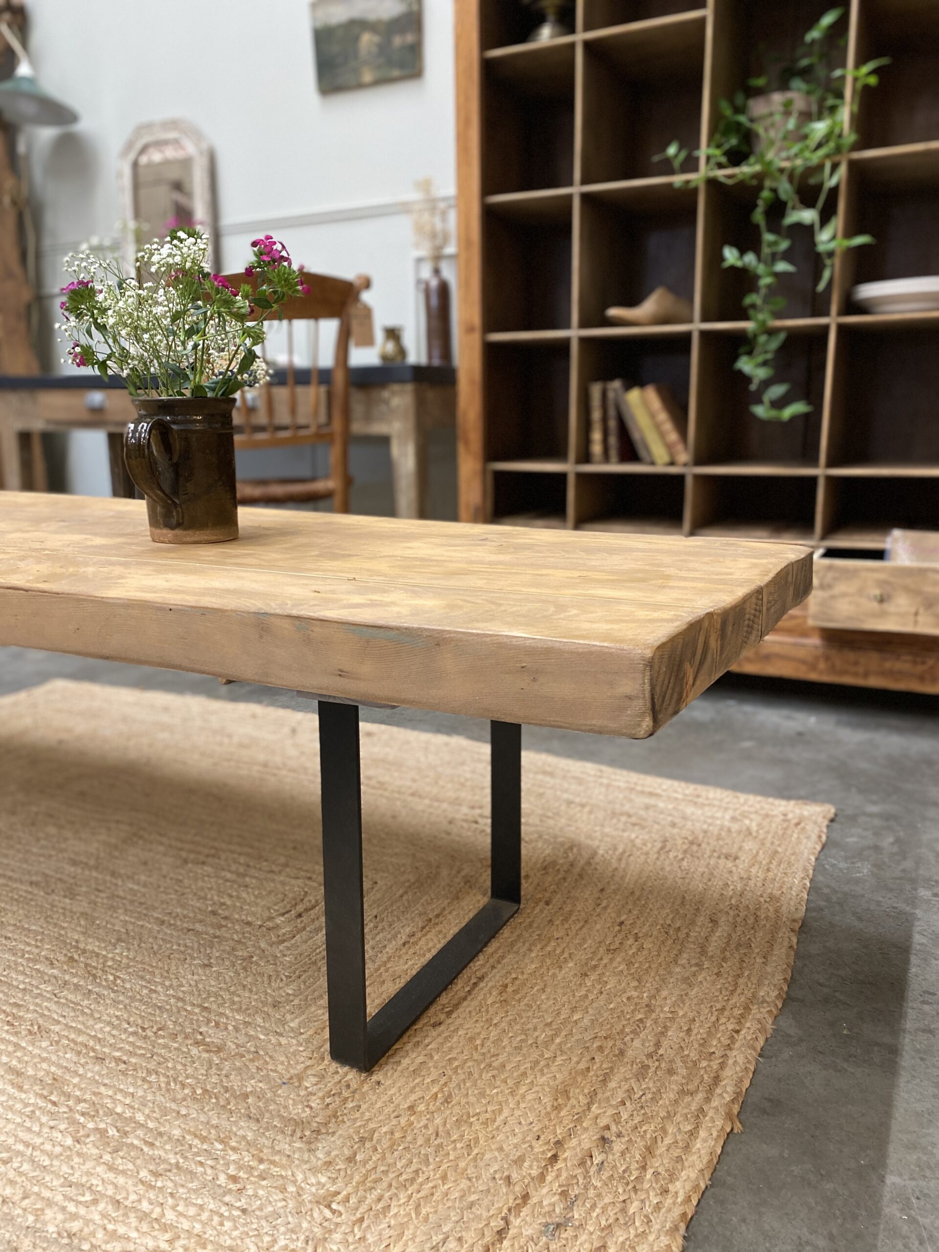 Table basse de ferme