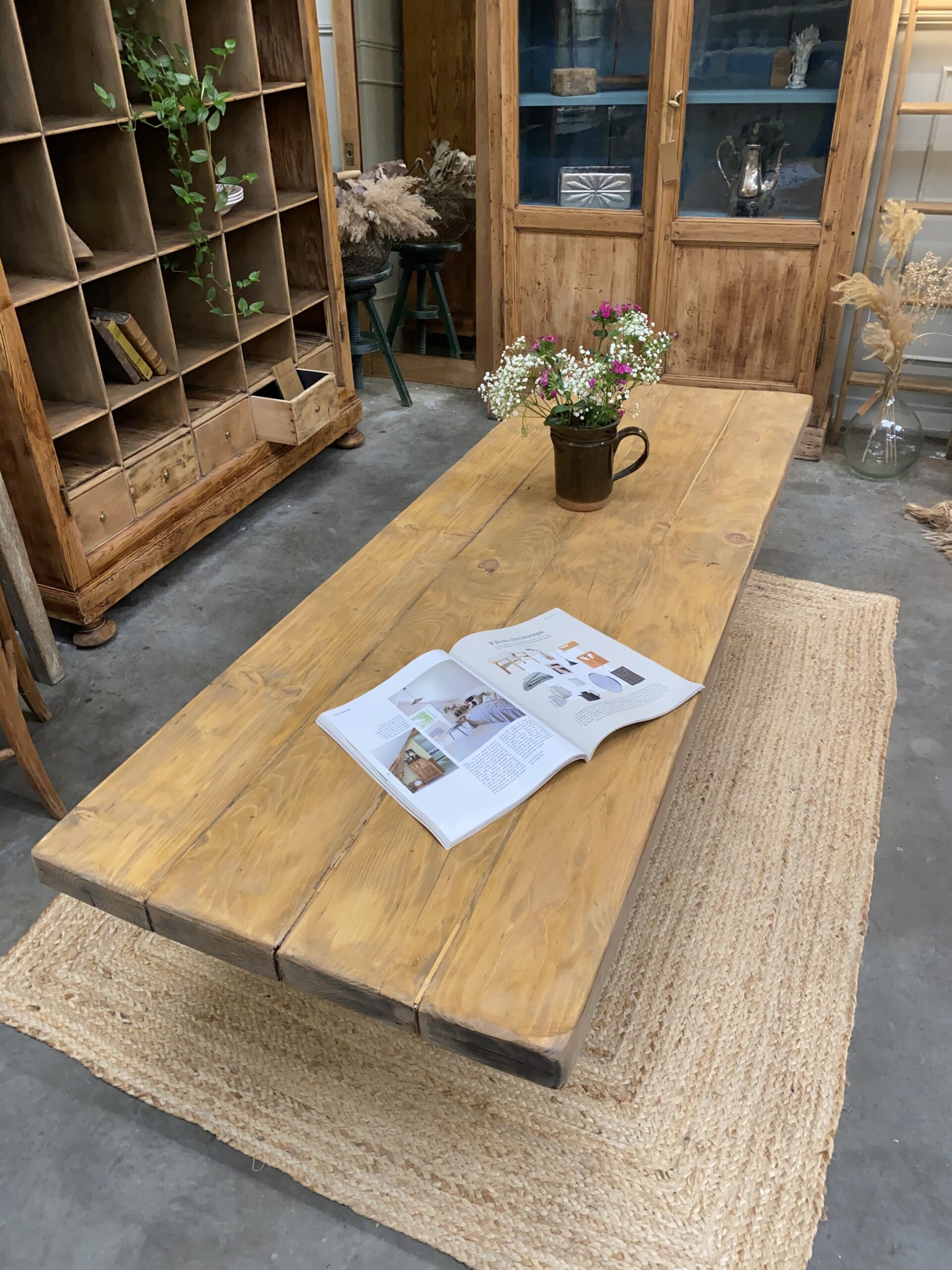 Table basse de ferme