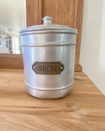 Sucrier en aluminium