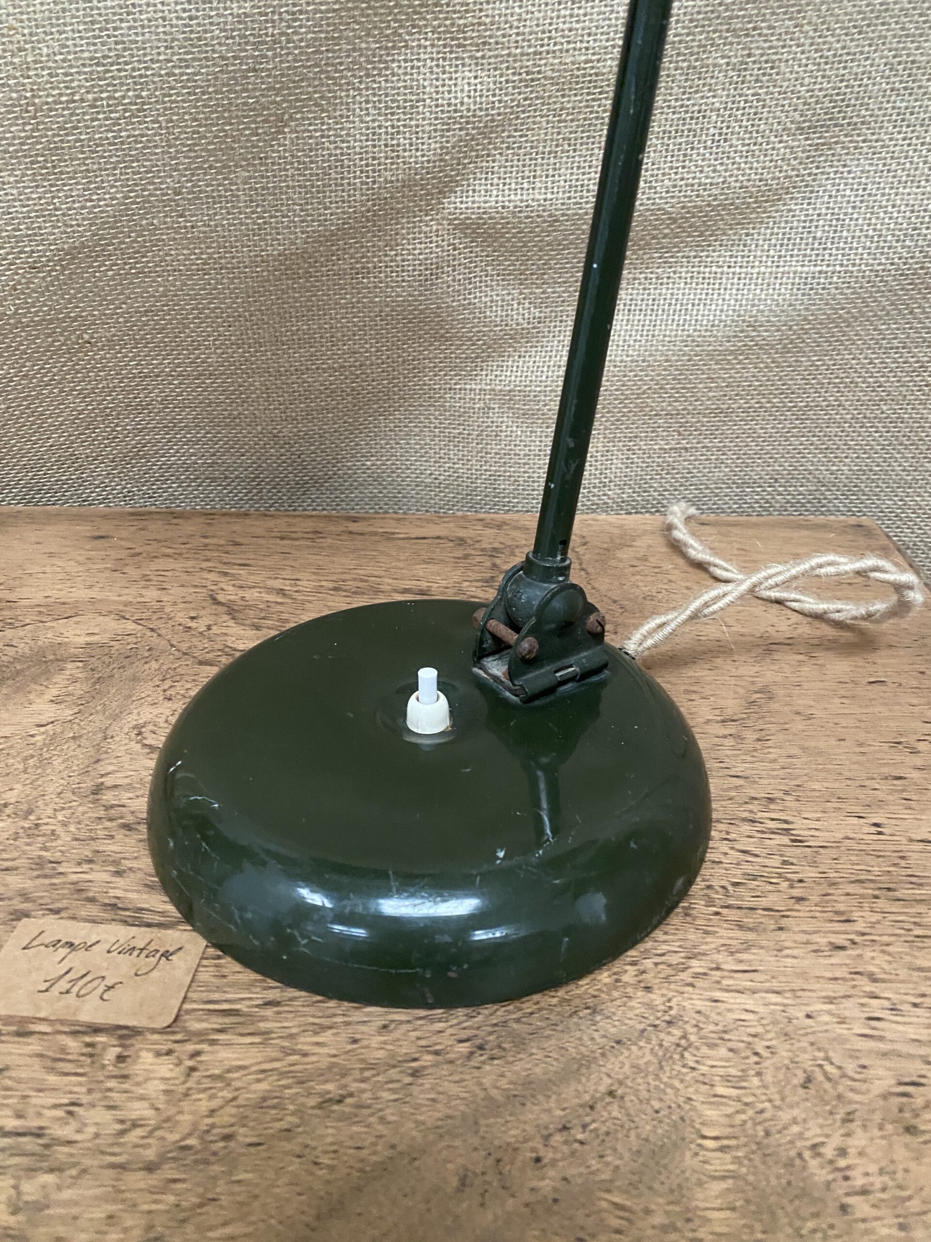 Lampe industrielle kaki