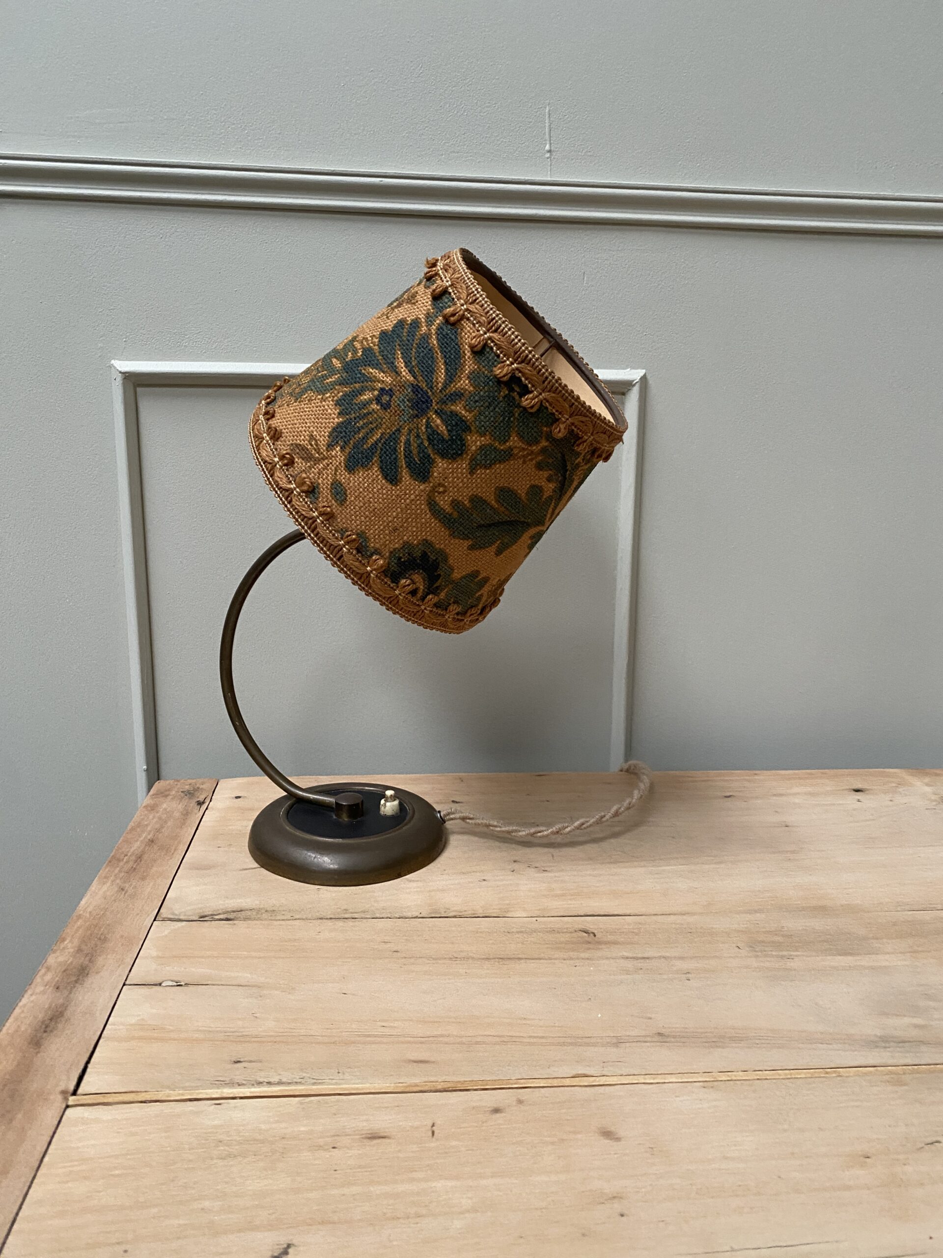 Lampe vintage courbée