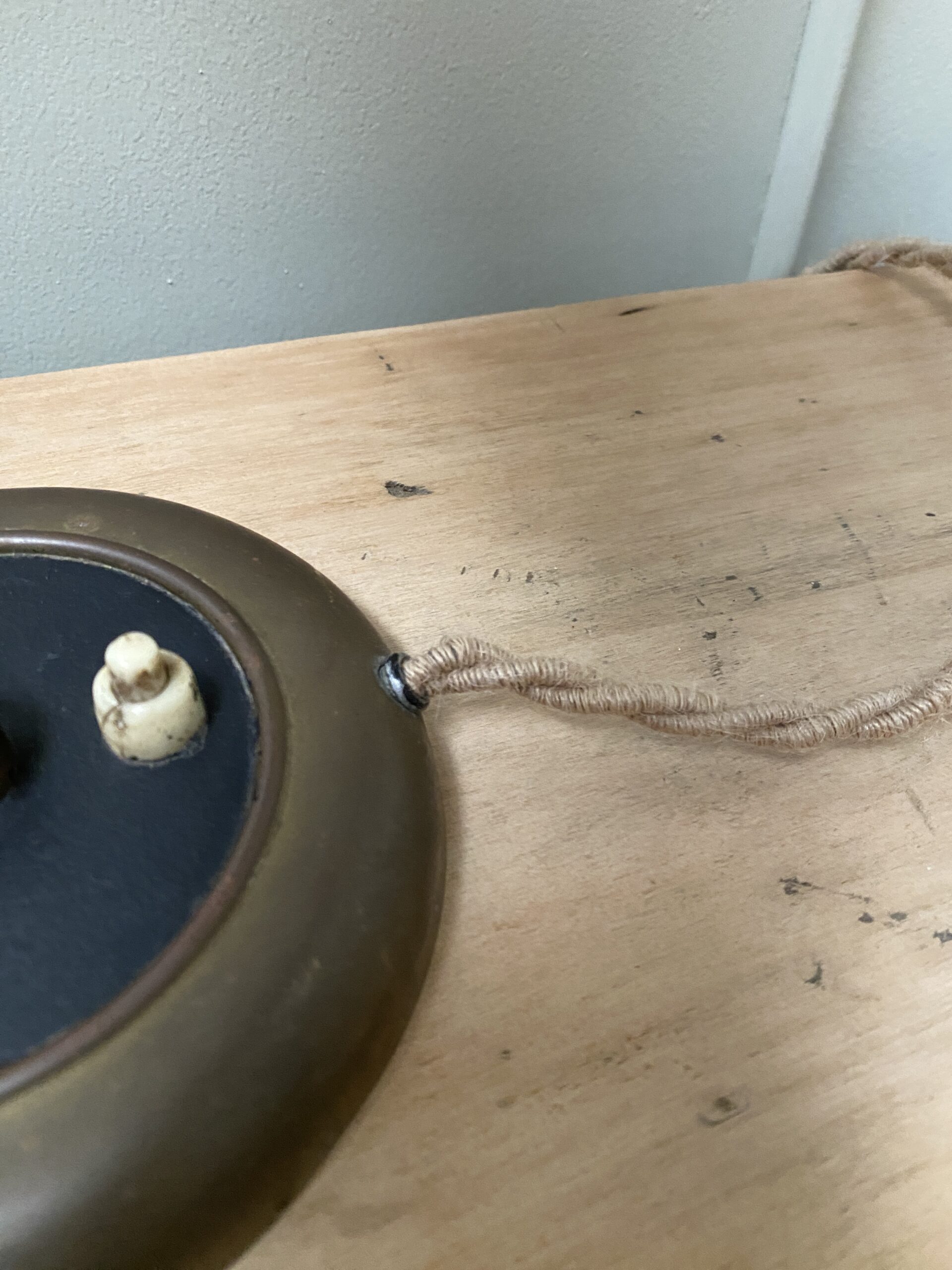 Lampe vintage courbée
