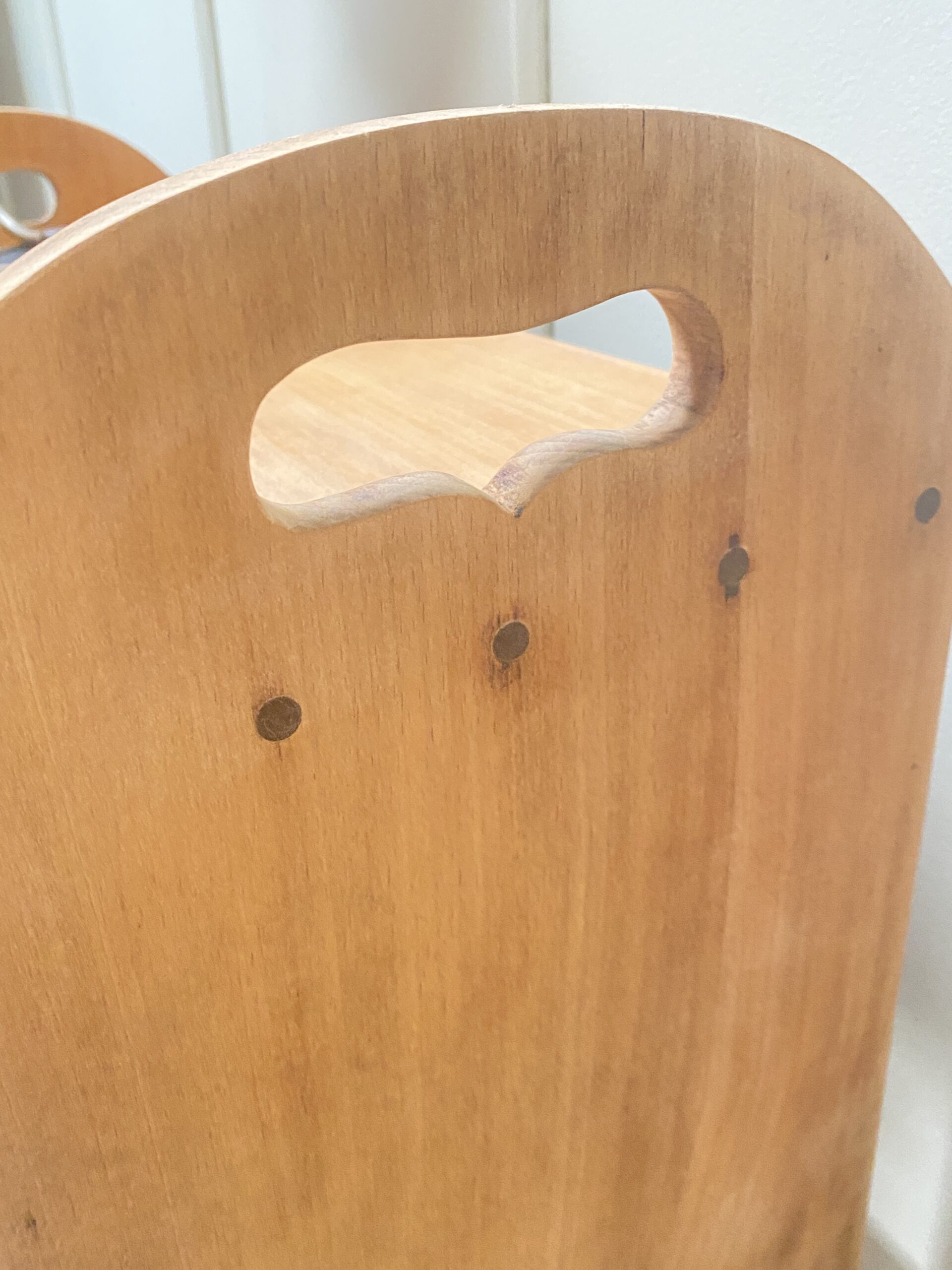 Petite étagère bois massif