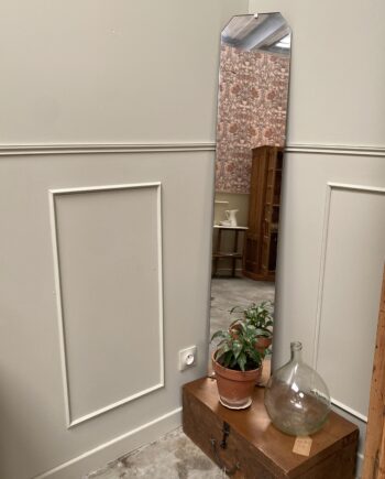 Miroir ancien étroit à poser